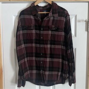 Flannel Button Up Shirt
